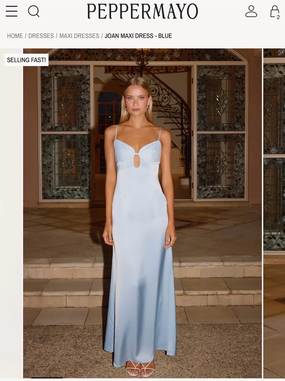 Peppermayo Joan Maxi dress